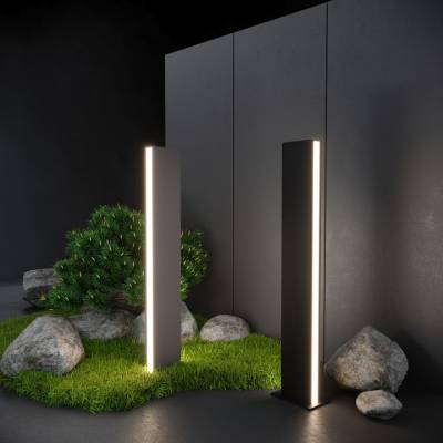 Наземный низкий светильник Elektrostandard Flat 1538 TECHNO LED фото