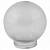 UFP-P150A CLEAR Рассеиватель призматический (с насечками) в форме шара для садово-парковых светильников. Диаметр - 150мм. Тип соединения с кр