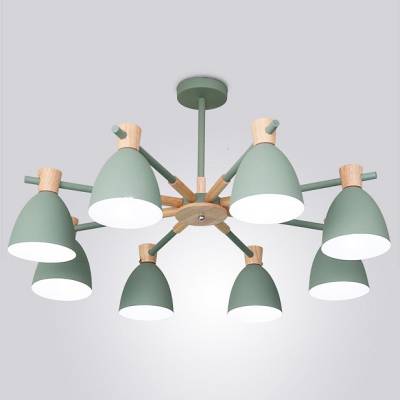 Люстра на штанге Imperiumloft Folke Green FOLKE01 фото