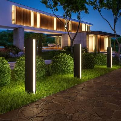 Наземный низкий светильник Elektrostandard Flat 1538 TECHNO LED фото