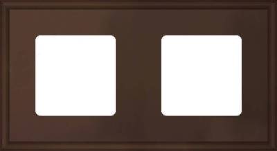 фото рамка 2-поста fede marco цвет: 	мокко