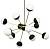 Подвесная люстра Imperiumloft Rewire Custom Orb Chandelier In 1950 40.1328.MT.20.CH фото