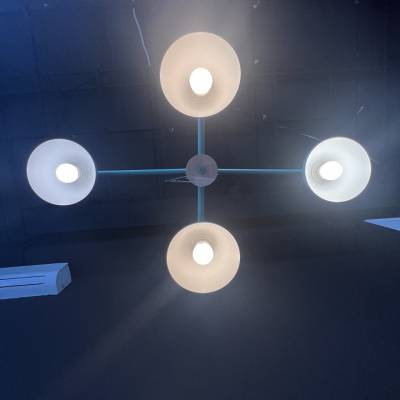 Люстра на штанге Imperiumloft Fanta A Lights Green FANTA_A01 фото