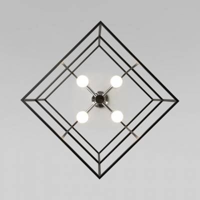 Люстра на штанге Eurosvet Adamson 70142/8 хром фото