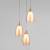 Подвесной светильник Eurosvet Cosmic 50085/3 золото фото