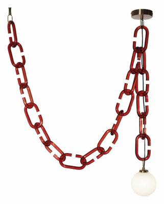 Подвесной светильник Loft it Chain 10128C Red фото