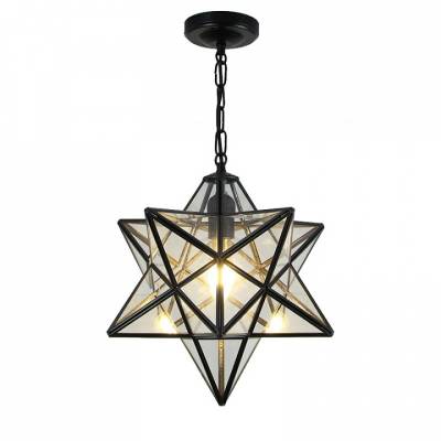 Подвесной светильник Imperiumloft Black Star Clear Glass 101314-26 фото