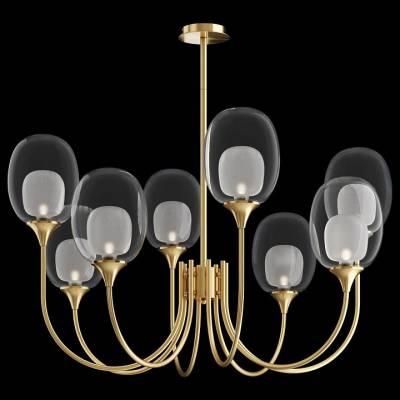Люстра на штанге Maytoni Aura MOD016PL-08BS фото