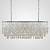 Подвесной светильник Imperiumloft Rectangle Shell Chandelier 2 Cascades 40.1836 фото