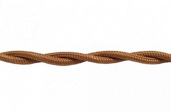 фото  новинка увеличить ретро провод витой "винтаж " медный люкс 3х1,5