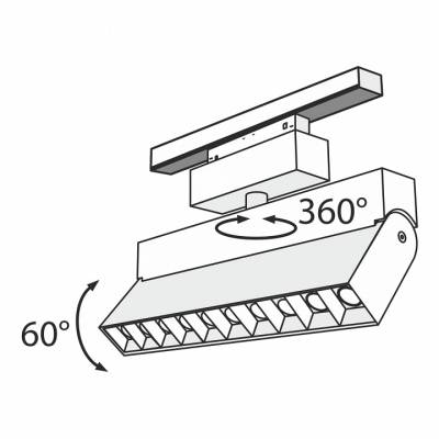 Светильник на штанге Maytoni Track lamps TR015-2-20W4K-B