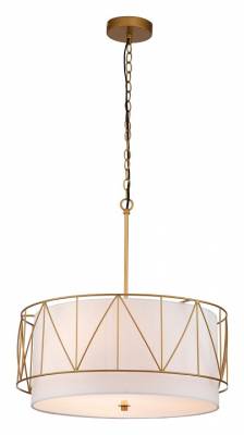Подвесной светильник Indigo Charme 13016/3P Gold фото