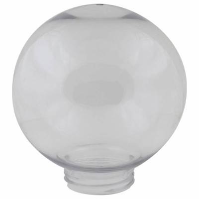 UFP-R200A CLEAR Рассеиватель в форме шара для садово-парковых светильников. Диаметр - 200мм. Тип соединения с крепежным элементом - резьбовой