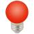 Лампа светодиодная Volpe Sky E27 1Вт K LED-G45-1W/RED/E27/FR/С