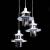 Подвесной светильник LUMINA DECO Capri LDP 11327 B-3 WT фото