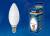 LED-C37-6W/WW+NW/E14/FR PLB01WH Лампа светодиодная. Форма «свеча», матовая. Серия Bicolor. Теплый белый свет - Белый свет. Картон. ТМ U