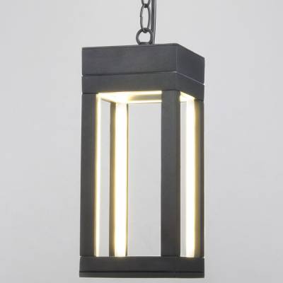 Подвесной светильник Elektrostandard Frame 1528 TECHNO LED серый фото