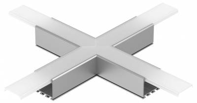 Соединитель угловой X-образный накладной Arlight KLUS 026244 фото
