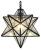 Подвесной светильник Imperiumloft Black Star Clear Glass 101314-26 фото