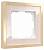 Рамка на 1 пост Werkel Baguette айвори/латунь W0012851 фото