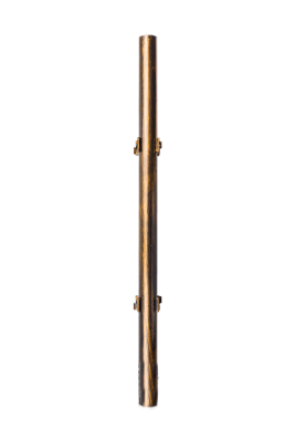 фото труба декоративная bironi для электропроводки d16, цвет: бронза