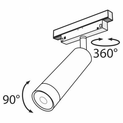 Светильник на штанге Maytoni Track lamps TR019-2-7W3K-B