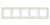фото рамка 5-постов fede marco цвет:  белый декапо