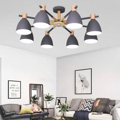 Люстра на штанге Imperiumloft Folke Gray FOLKE01 фото