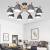 Люстра на штанге Imperiumloft Folke Gray FOLKE01 фото