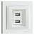 Розетка USB Mono Electric Despina 102-170005-178 фото
