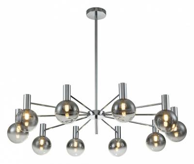 Люстра на штанге Indigo Collana 13015/10R Chrome фото