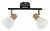 Спот Arte Lamp Falena A3117PL-2BK фото
