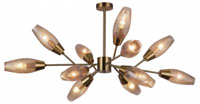 Люстра на штанге Escada Desire 10165/12PL Copper фото