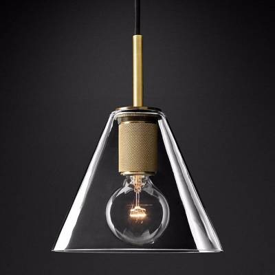 Подвесной светильник Imperiumloft Rh Utilitaire Funnel Pendant 40.2336 фото