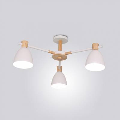 Люстра на штанге Imperiumloft Folke White FOLKE01 фото
