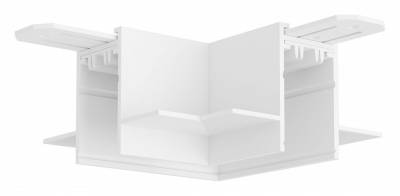 Соединитель угловой L-образный для треков Denkirs Smart TR2112-WH фото