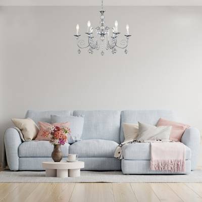 Подвесной светильник Escada Shine 678/6PL Chrome фото
