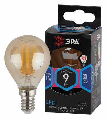 Лампа светодиодная Эра F-LED E14 9Вт 4000K Б0047028 фото