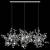 Подвесная люстра Loft it Spark 10101/3S Chrome фото