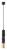 Подвесной светильник Arte Lamp Sadr A3280SP-1BK фото