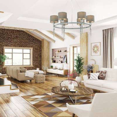 Подвесная люстра Lumion Santiago 4515/6 фото
