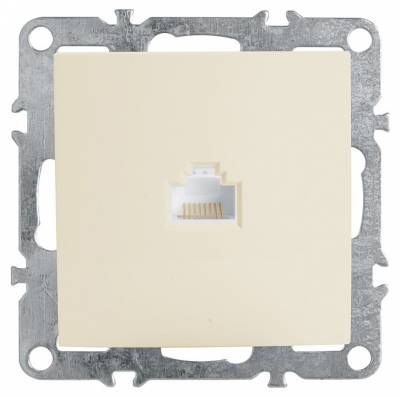 Розетка Ethernet RJ-45 без рамки Stekker PST00-9107 39325 фото