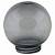 UFP-R150A SMOKE Рассеиватель в форме шара для садово-парковых светильников. Диаметр — 150мм. Тип соединения с крепежным элементом - резьбовой