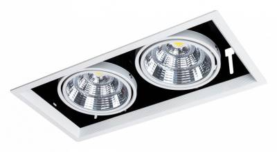 Встраиваемый светильник Arte Lamp Merga A8450PL-2WH фото