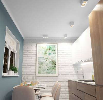 Накладной светильник Denkirs DK3030 DK3085-WH+BR фото