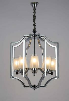 Подвесная люстра LUMINA DECO Vigatto LDP 1224-8 CHR фото