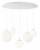 Подвесной светильник Maytoni Basic form MOD321PL-05W1 фото