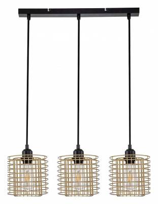 Подвесной светильник Escada Grid 10190/3S Gold фото