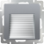 WL06-BL-02-LED/ Встраиваемая LED подсветка (серебряный) фото
