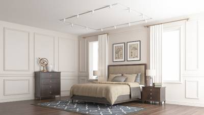 Профиль-держатель встраиваемый Denkirs Flod DK5850-WH фото